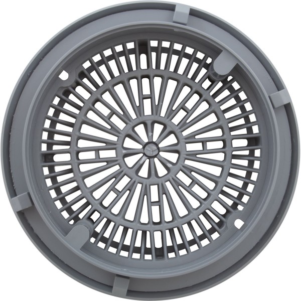 Gunite Main Drain Frame, Galaxy Lid (Av) , Gray : 25531-001-000