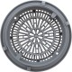 Gunite Main Drain Frame, Galaxy Lid (Av) , Gray : 25531-001-000