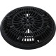 Gunite Main Drain Frame, Galaxy Lid (Av) , Black : 25531-004-000