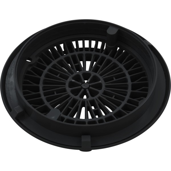 Gunite Main Drain Frame, Galaxy Lid (Av) , Black : 25531-004-000