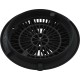 Gunite Main Drain Frame, Galaxy Lid (Av) , Black : 25531-004-000