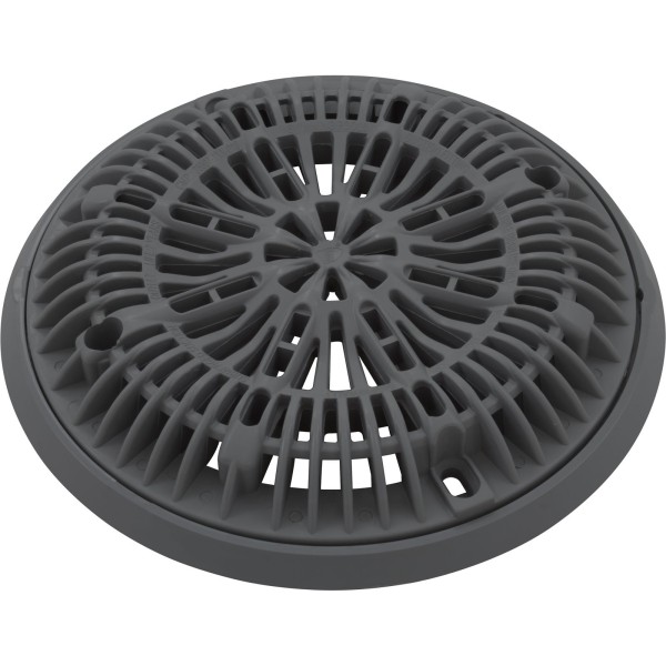 Gunite Main Drain Frame, Galaxy Lid (Av) , Dk Gray : 25531-007-000