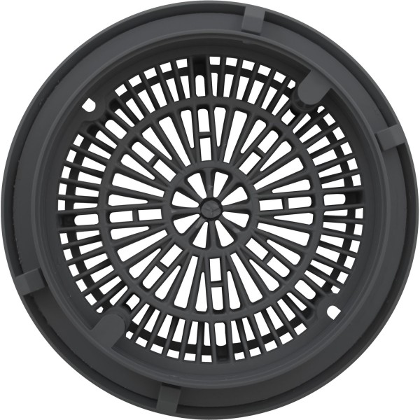 Gunite Main Drain Frame, Galaxy Lid (Av) , Dk Gray : 25531-007-000