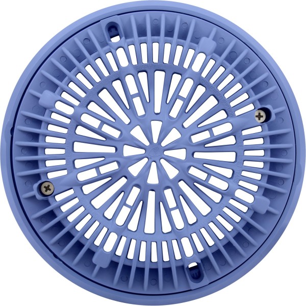Gunite Main Drain Frame, Galaxy Lid (Av) , Lt Blue : 25531-009-000
