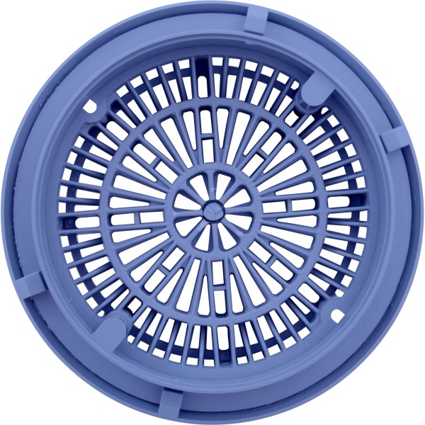 Gunite Main Drain Frame, Galaxy Lid (Av) , Lt Blue : 25531-009-000