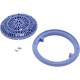 Gunite Main Drain Frame, Galaxy Lid (Av) , Lt Blue : 25531-009-000