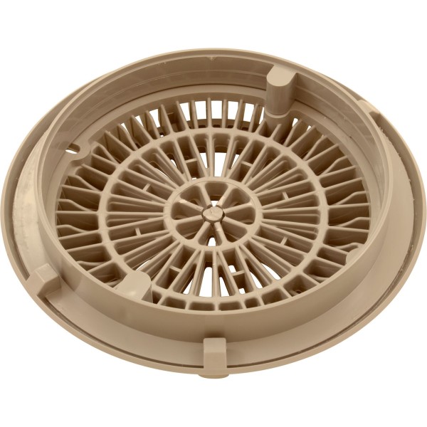 Gunite Main Drain Frame, Galaxy Lid (Av) , Tan : 25531-039-000