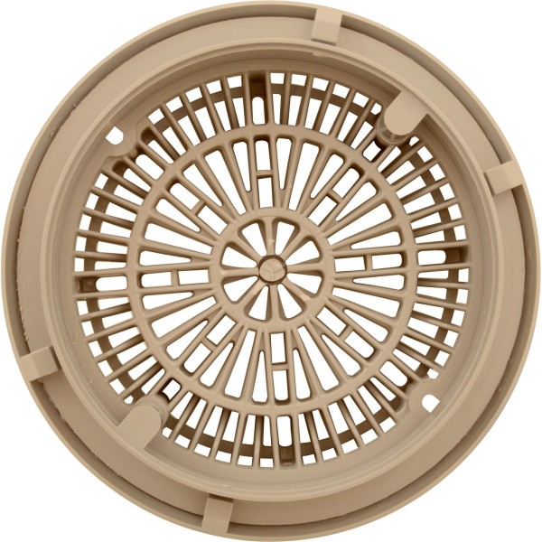 Gunite Main Drain Frame, Galaxy Lid (Av) , Tan : 25531-039-000