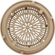 Gunite Main Drain Frame, Galaxy Lid (Av) , Tan : 25531-039-000