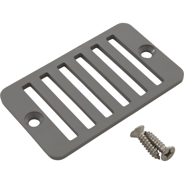 Rectangular Grate W/ Screws (Gy) : 25533-001-010