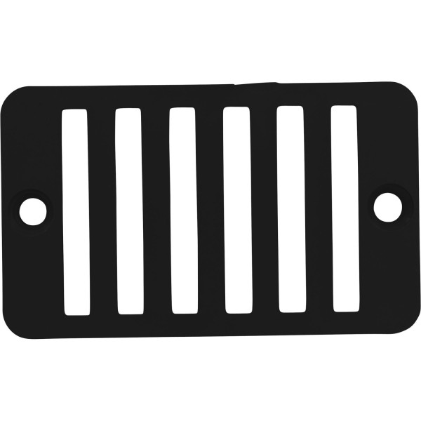 Rectangular Grate W/ Screws (Bk) : 25533-004-010