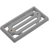 3 Bar Grate And Frame Assembly, Gray : 25533-201-000