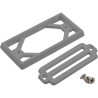3 Bar Grate And Frame Assembly, Gray : 25533-201-000
