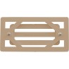 3 Bar Grate And Frame Assembly, Tan : 25533-209-000