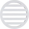 3" Round Deck Drain Cover, White : 25533-300-010