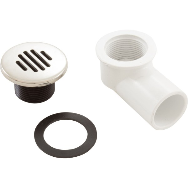 Lo-Profile Drain Assembly W/Ss Cover : 640-0401S