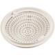 Main Drain Cover & Frame, Waterway Tru Flo 8", White, VGB : 640-1800 V