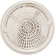 Main Drain Cover & Frame, Waterway Tru Flo 8", White, VGB : 640-1800 V