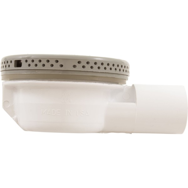 Drain Floor, 3/4"S, Plastic Gray : 640-4347