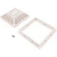 POOL FRAME & GRATE 9"x 9"  ( 2011 ) : 640-4790 V