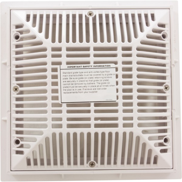 POOL FRAME & GRATE 9"x 9"  ( 2011 ) : 640-4790 V