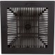 Main Drain Grate, Waterway, 9"x 9", with Frame (2011) , Black : 640-4791 V