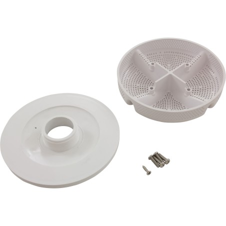 6" Ultra Suction, 1.5"Thrd, White : 640-8240 V