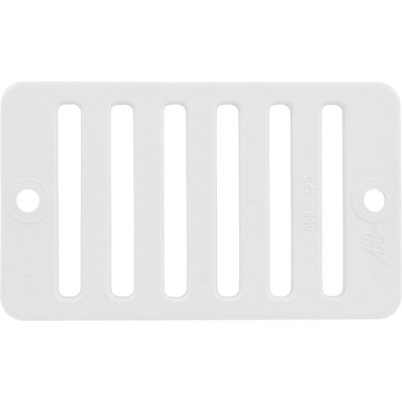 2"X 4" Deck/Gutter Drain Grate-Wht. : 642-2800