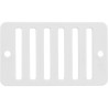 2"X 4" Deck/Gutter Drain Grate-Wht. : 642-2800