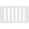 2"X 4" Deck/Gutter Drain Grate-Wht. : 642-2800