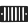 2"X4" Deck/Gutter Drain Grate - Blk : 642-2801