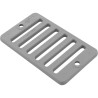 2"X4" Deck/Gutter Drain Grate-Gry. : 642-2807