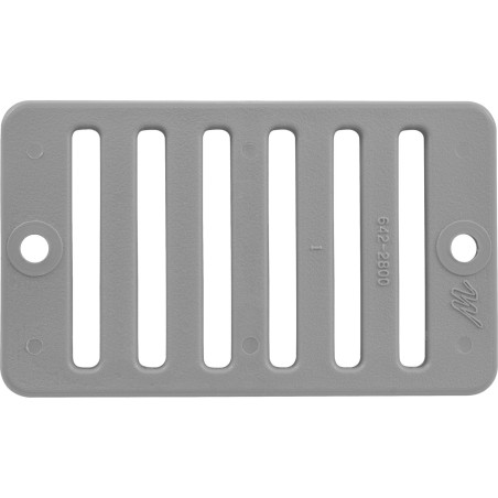 2"X4" Deck/Gutter Drain Grate-Gry. : 642-2807