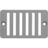 2"X4" Deck/Gutter Drain Grate-Gry. : 642-2807