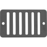 2"X 4" Deck/Gutter Drain Grate-Dkg. : 642-2809-DKG