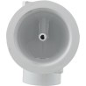 Bath Sft Suc Ell 1.5"Slipx1/2"Skt  N/Sil : 642-4040