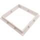 Frame Grate, Waterway 9" X 9", White : 642-4710