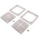 Frame&Cover-Dual Pak 9Sq Hf : WG1031HF2PAK2