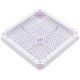 Cover 18 Sq W/Inner Fram Hi Flow : WGX1033BHF2