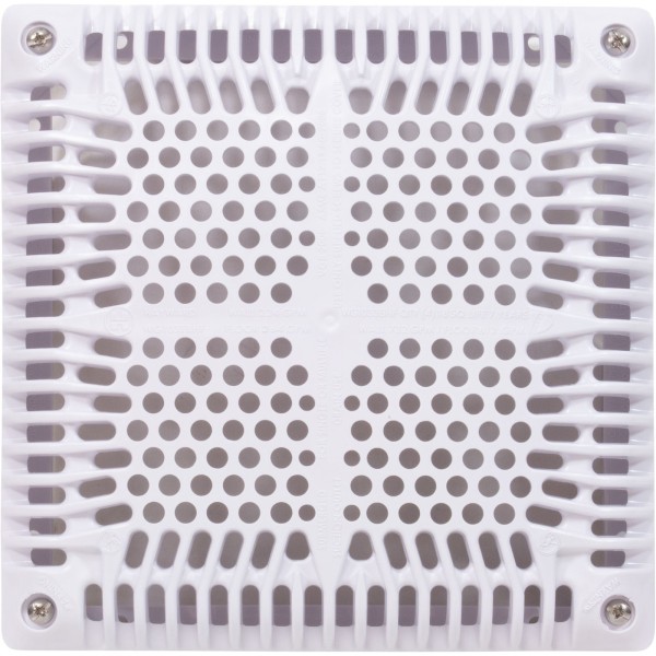 Cover 18 Sq W/Inner Fram Hi Flow : WGX1033BHF2