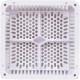 Cover 18 Sq W/Inner Fram Hi Flow : WGX1033BHF2