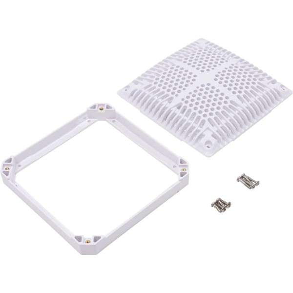 Cover 18 Sq W/Inner Fram Hi Flow : WGX1033BHF2
