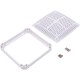 Cover 18 Sq W/Inner Fram Hi Flow : WGX1033BHF2