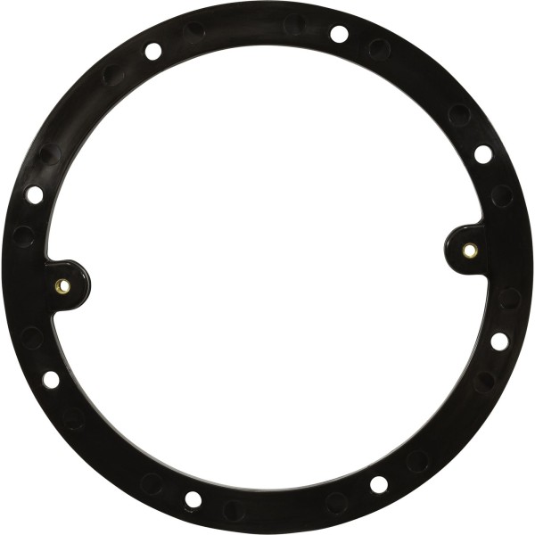 Ring-Vinyl With Inserts, Black : WGX1048BBLK