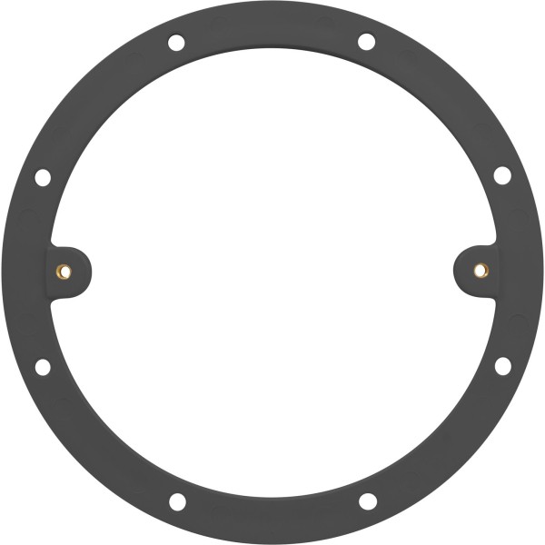 Ring-Vinyl W/Insert Dk Gray : WGX1048BDGR