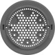 Cover-Suction Outlet-Dark Gray : WGX1048EDGR
