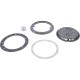Main Drain, WW Anti Vortex, 8" Rnd, Vinyl, 1-1/2"s, Gray : 640-2667 V