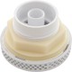 Suct Assy, WW 3-1/2" Hi-Flow, 2-3/8"hs, 1-1/2"s, Wht, w/o Vac Brk : 640-3250V