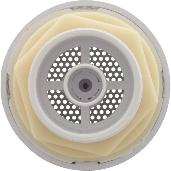 Suct Assy, WW 3-1/2" Hi-Flow, 2-3/8"hs, 1-1/2"s, Wht, w/o Vac Brk : 640-3250V