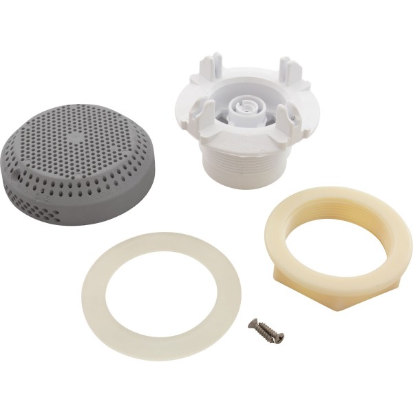 Suct Assy, WW 3-1/2" Hi-Flow, 2-3/8"hs, 1-1/2"s, Gry, w/o Vac Brk : 640-3257V